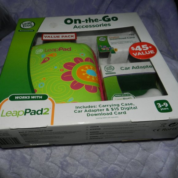 🐸Leapfrog On-the-go Bundle Set LeapPad 1-2 Tablet & LeapsterGS Sealed NWT! - Picture 2 of 9